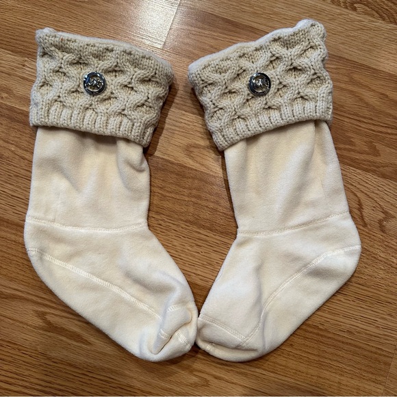 MICHAEL Michael Kors Accessories - Michael Kors cable knit cuff boot socks